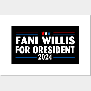 Fani WIllis For President 2024 Posters and Art